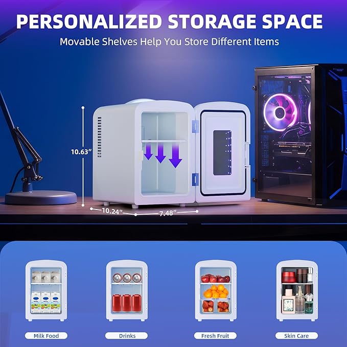 Antarctic Star Mini Compact Refrigerator - Image 6