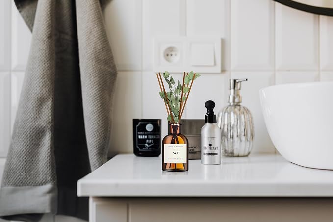 WEALD TRIBE Flower Reed Diffuser Set Eucalyptus & Lavender Scent - Image 5