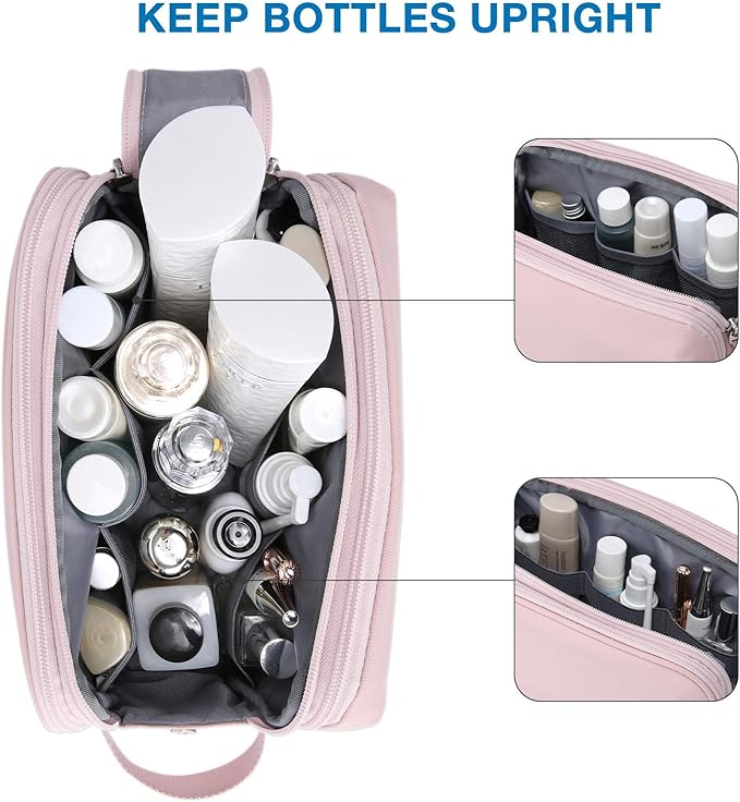 BAGSMART Toiletry Bag for Men, Travel Toiletry Organizer Dopp Kit - Image 2