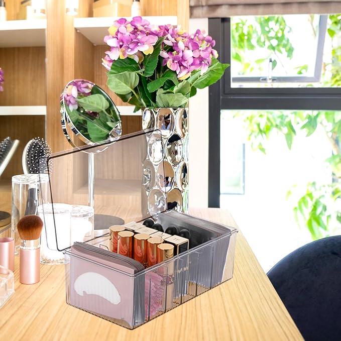 ELLDOO Lash Cart Organizer For Lash Techs, Acrylic Lashes Extension Box - Image 8