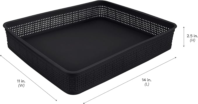 Simplify 10 Piece Organizing Set | Multiple Size Bins | Multipurpose | Office | - Image 6
