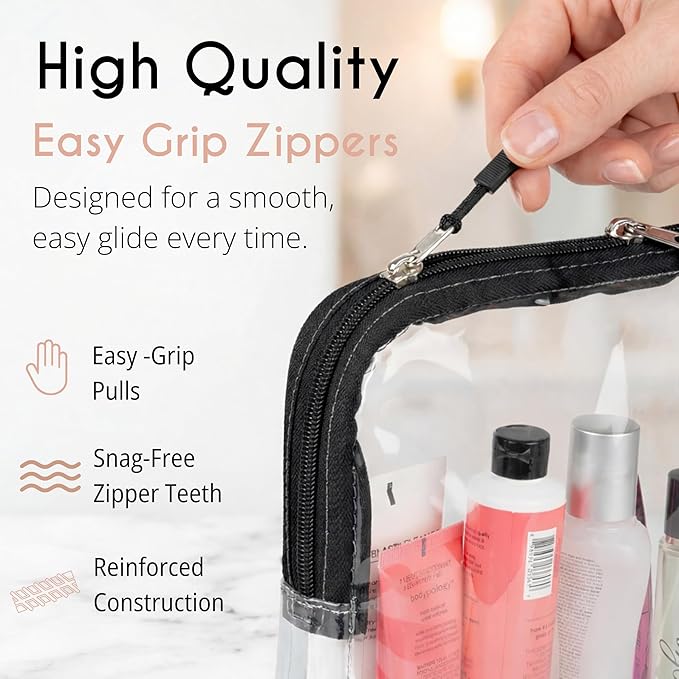 BORSALI TSA Approved Toiletry Bag - Image 4