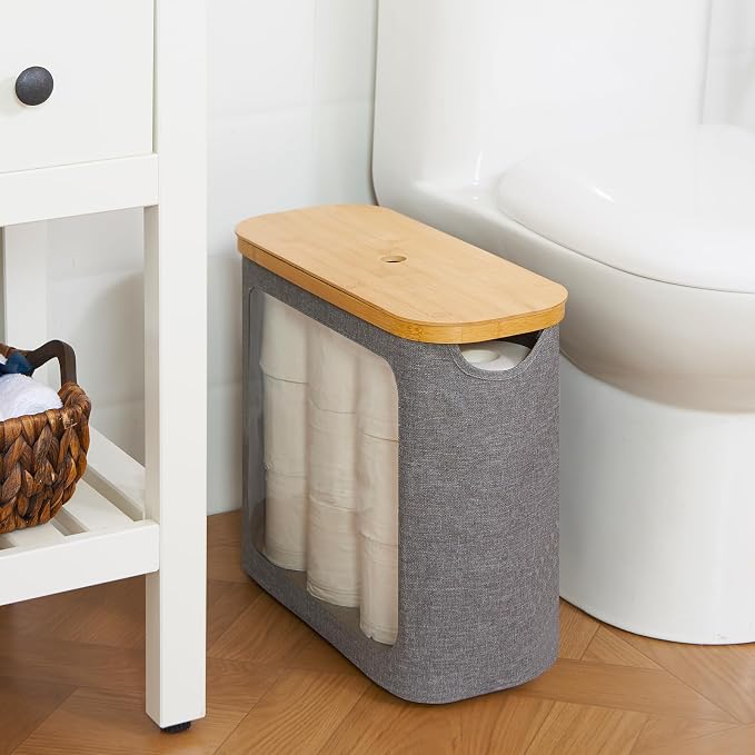 Toilet Paper Basket, Toilet Paper Storage - Image 5