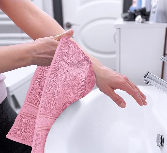 Utopia Towels 6 Pack Premium Hand Towels Set, 16 by 28 inches, 100% Ring Spun - Image 3
