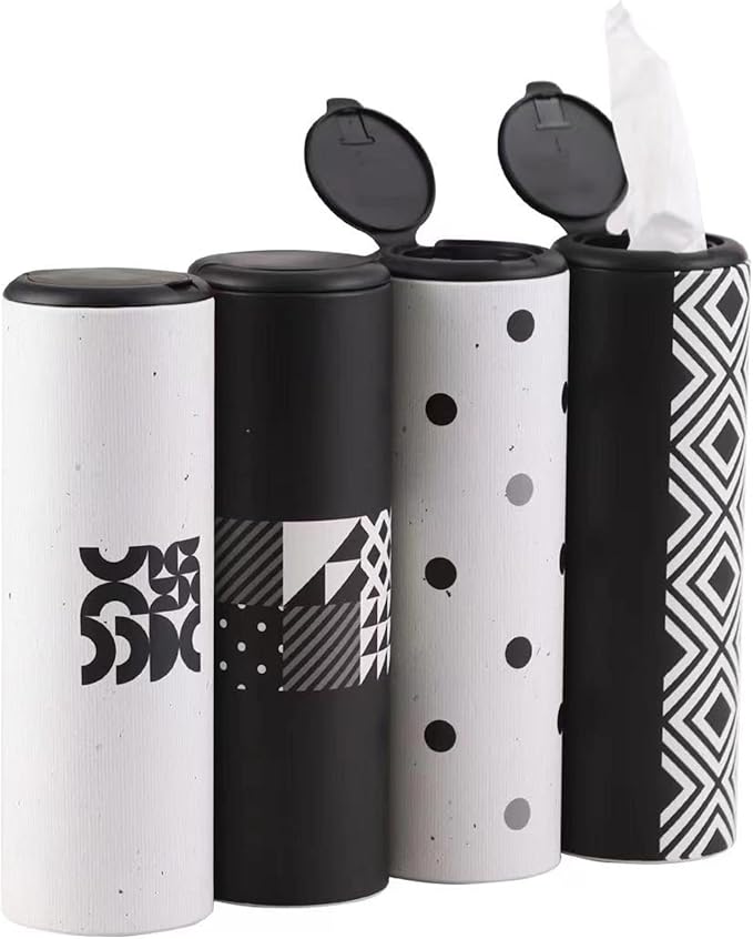 Car Tissue Holder with Facial Tissues Bulk by WinooDesign