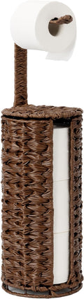 GRANNY SAYS Wicker Freestanding Toilet Paper Holder Stand by GRANNYSAYS