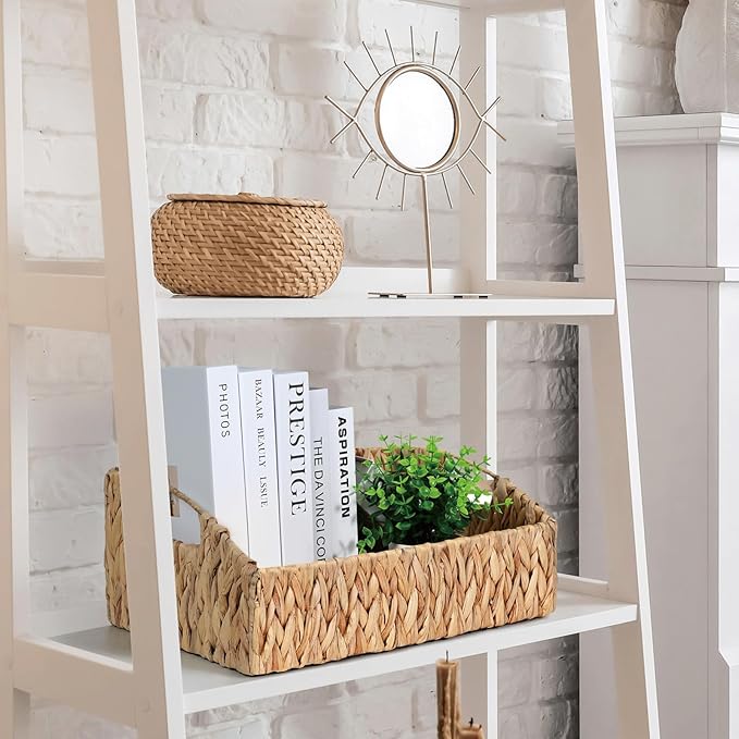 Ollieroo Rattan Storage Baskets, Handwoven Wicker Storage Bins - Image 5