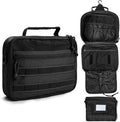 SMONT Tactical Toiletry Bag for Men, 9.5" Hanging Dopp Kit Shaving Hygiene Bag by SMONT