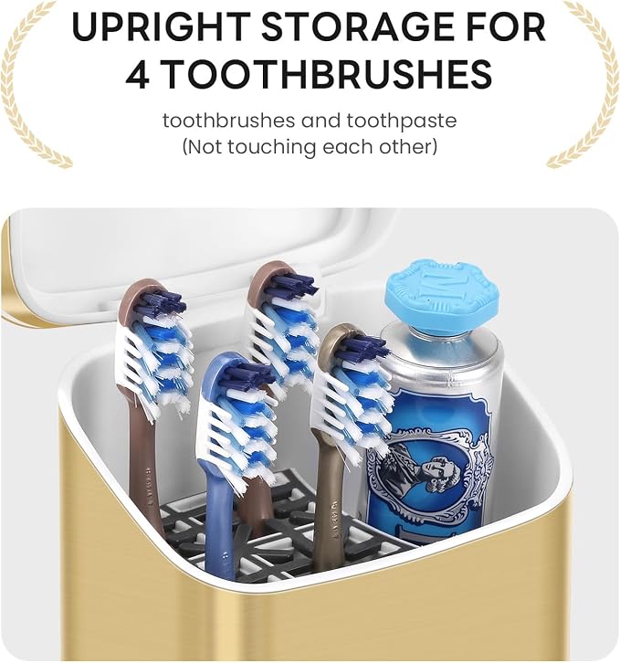Toothbrush Holder with Cover - Image 3