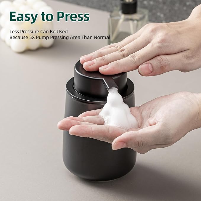 Black Foaming Soap Dispenser - Image 2