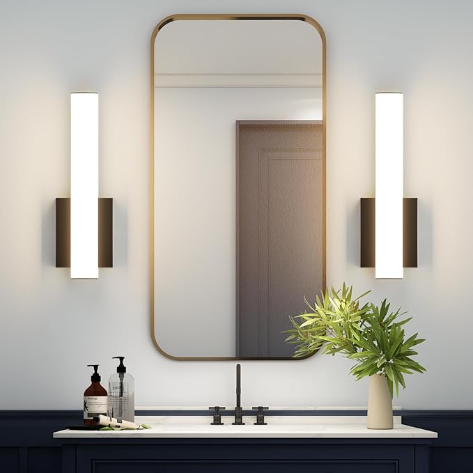 15.7 Inches Modern Bathroom Led Wall Sconces, 18W 3000K Hardwired Wall Light - Image 2