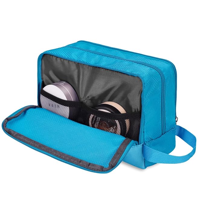 Toiletry Bag for Men Hanging Dopp Kit Water Resistant Shaving Bag Small - Image 6