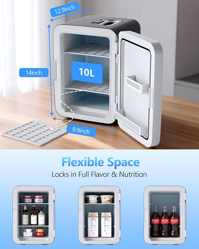 Antarctic Star Compact Mini Fridge, Portable Small Refrigerator - Image 3