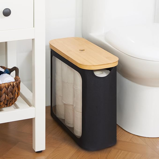 Toilet Paper Storage for 12 Rolls, Toilet Paper Basket - Image 6