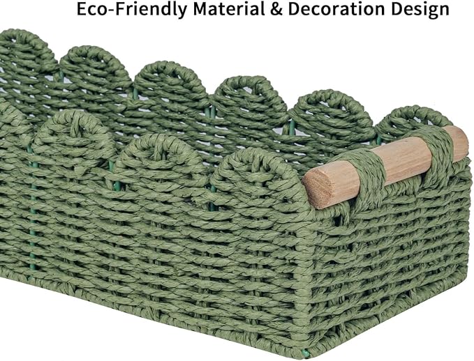 CubesLand Scalloped Edge Decor Baskets - Image 9