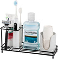 Toothbrush Holders for Bathrooms, Carbon Steel Tooth Brush Holder Electric by Heagoale