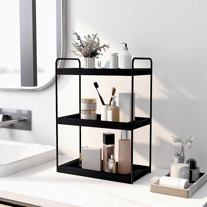 Dorhors 3 Tier Bathroom Counter Organizer, Countertop Bathroom Storage Shelf - Image 5