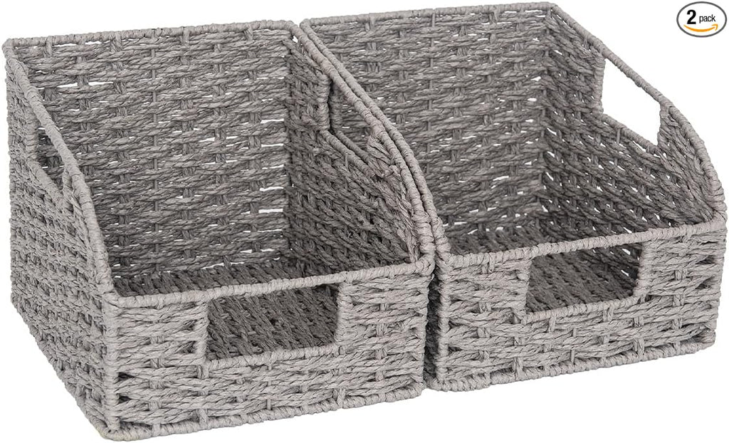 StorageWorks Wicker Baskets for Organizing, Pantry Organizers and Storage by StorageWorks
