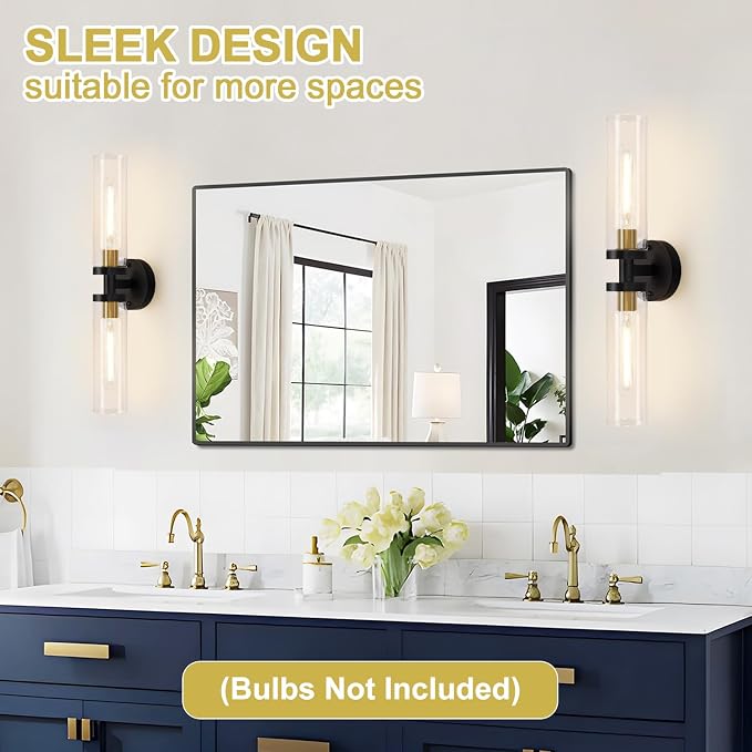 Wall Sconces Set of Two, Hardwired Modern Sconces Wall Decor Set of 2 Wall - Image 7