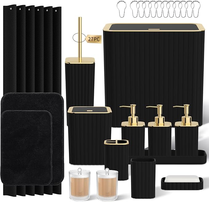 Bathroom Accessory Set by LetUsMakeHomeYourFavoriteDestination