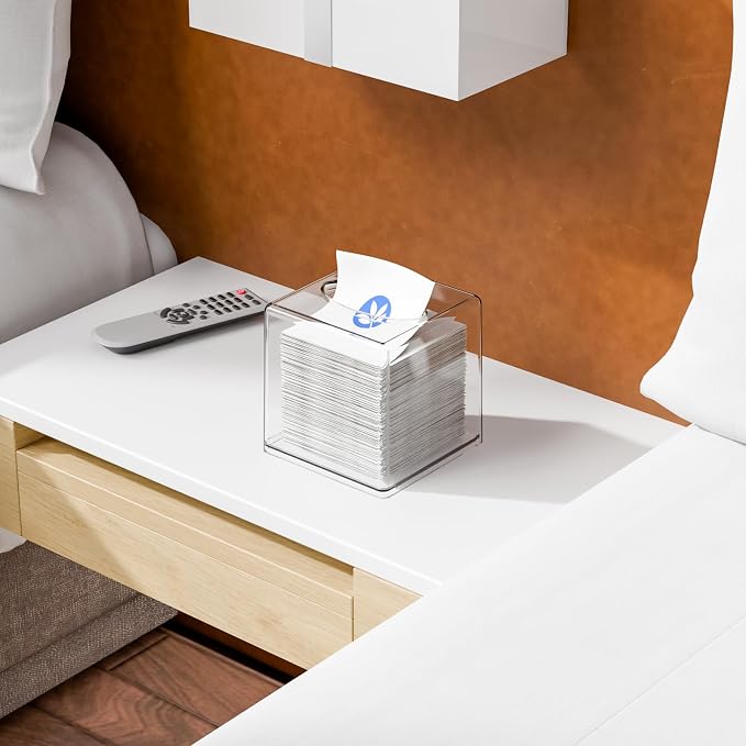Clear Roll Tissue Box Holder - Image 7