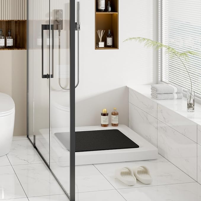 HITSLAM Square Shower Mat Non Slip, Bath Tub Mat - Image 7