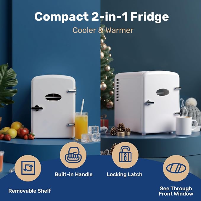 Simple Deluxe 9 Can 6L Mini Fridge - Image 3