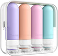 Quatish Travel Bottles for Toiletries, Original Patented Leak Proof Travel Size by Quatish