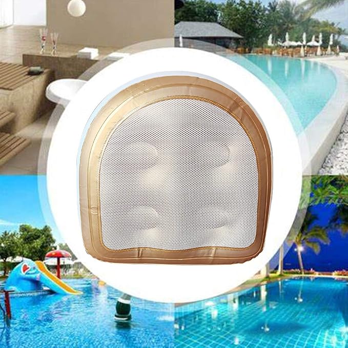 Hot Tub Booster Cushion w/Suction Cups, Inflatable Spa Cushion PVC Bathtub - Image 9