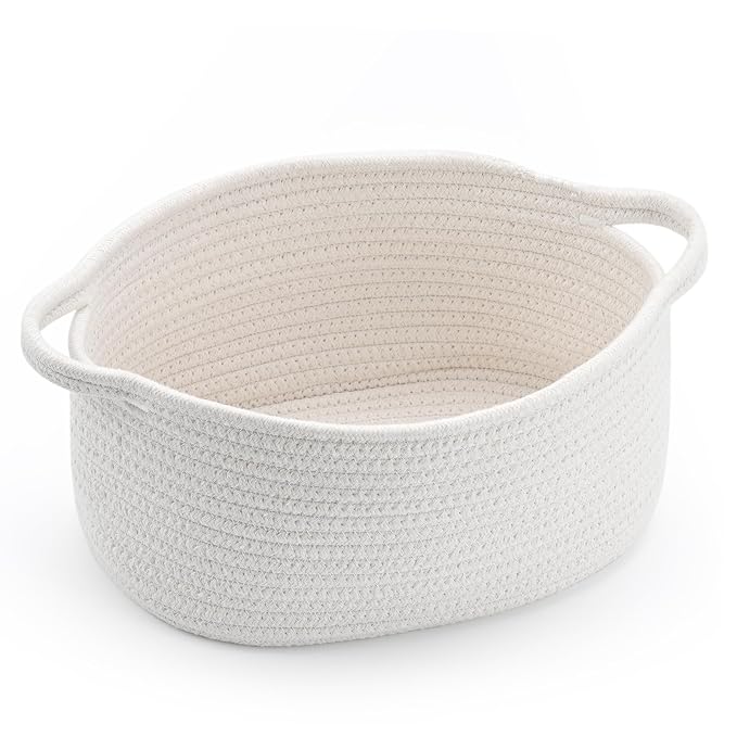 Cute Woven Easter Basket with Handle, Baskets by Unknown