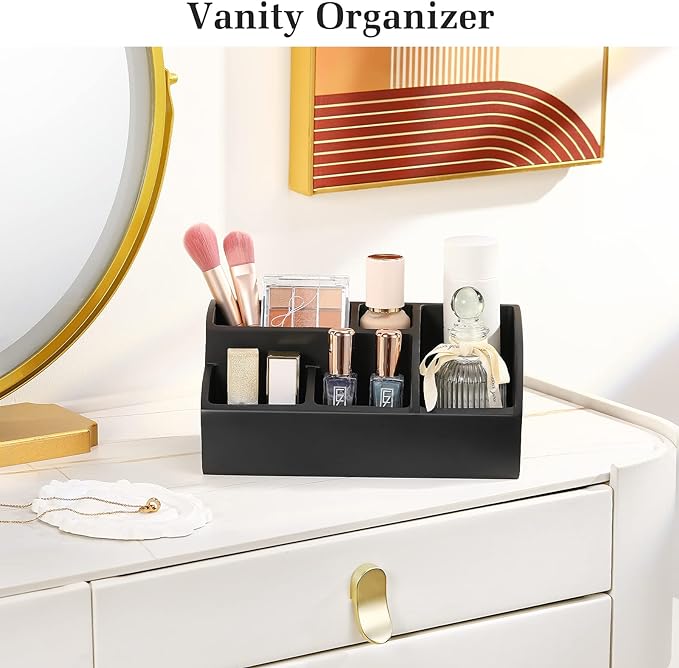 Luxspire Bathroom Counter Organizer, Toothbrush Holder - Image 6
