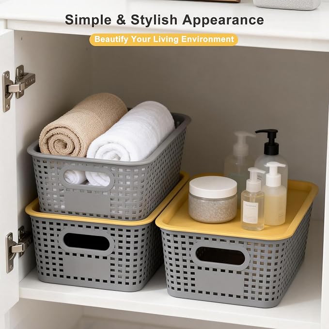 AREYZIN Plastic Storage Bins - Image 7