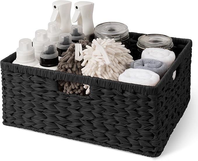 GRANNY SAYS Storage Basket for Organizing, Wicker Storage Basket for Shelf by GRANNYSAYS