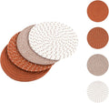 SHACOS 8 Inches Trivets for Hot Dishes, 4 Pieces Cotton Trivets Mats for Kitchen by SHACOS