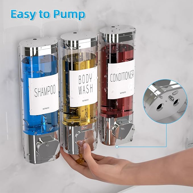 VITVITI Shampoo and Conditioner Dispenser - Image 3