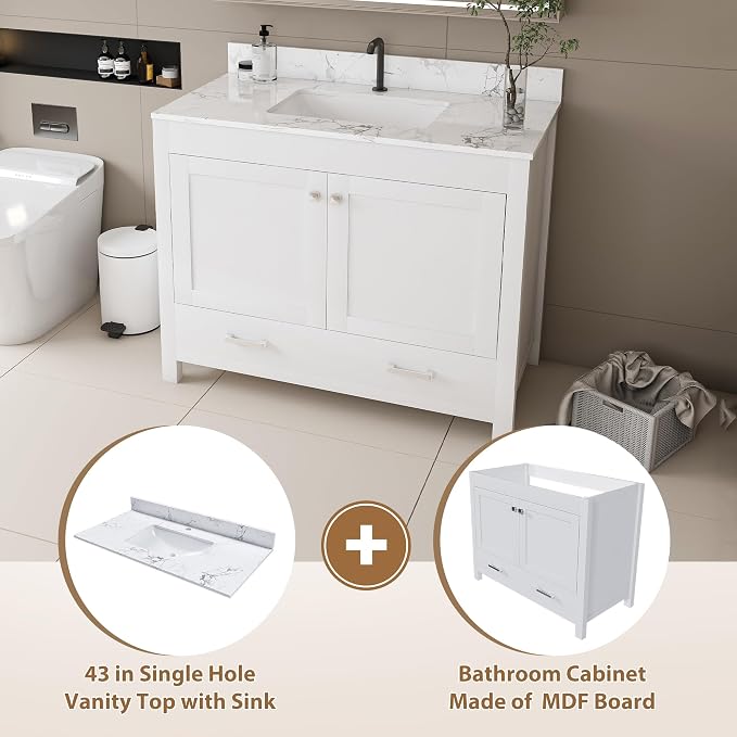 Montary 42" Bathroom Vanity - Image 5