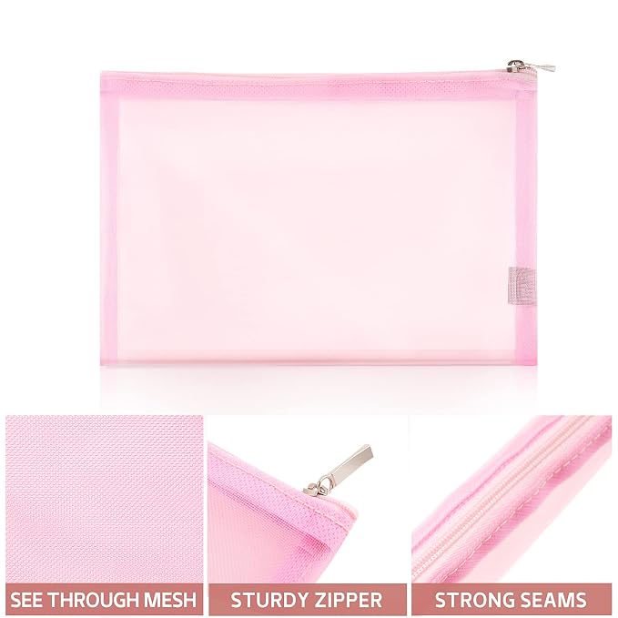 EASYFUN Mesh Pouch, Make up Bag - Image 3
