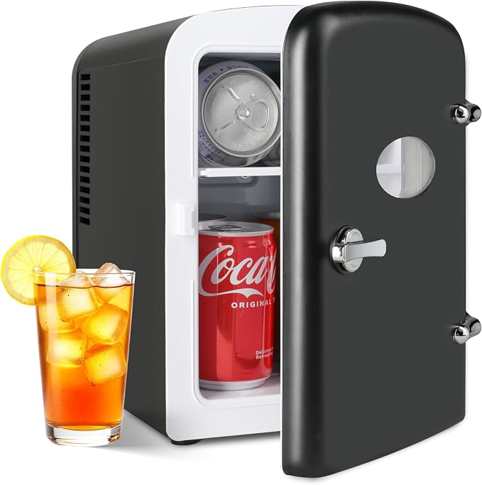 YSSOA 4L/6 Can Portable Mini Fridge by YSSOA