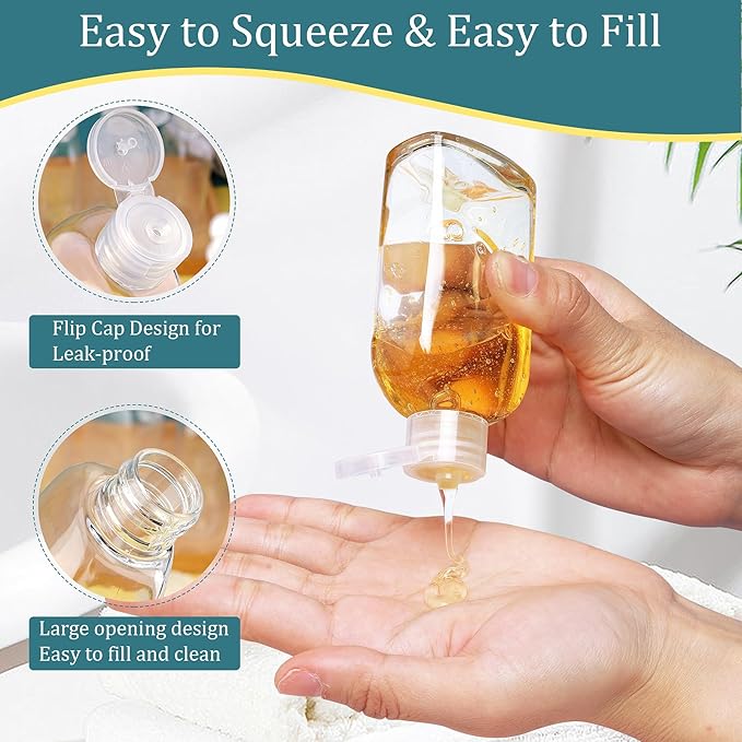 Cosywell 9PCS Leakproof Travel Bottles - Image 3