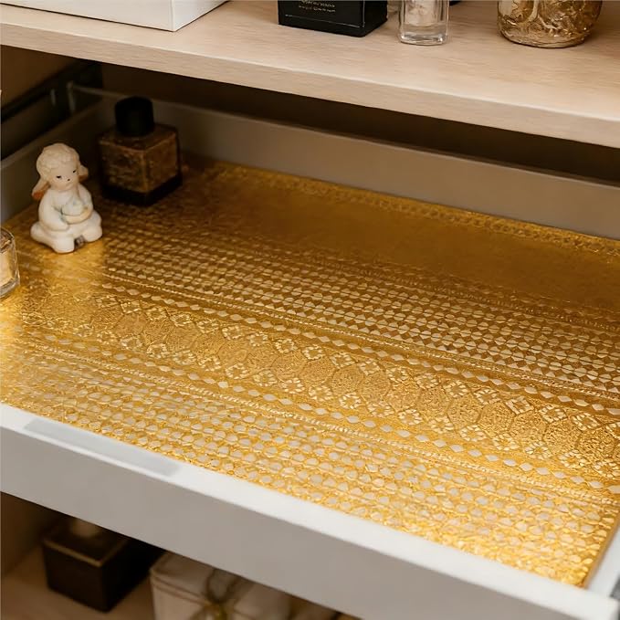 Shelf and Drawer Liner for Kitchen Cabinet, Non-Adhesive Waterproof Oil-Proof - Image 6