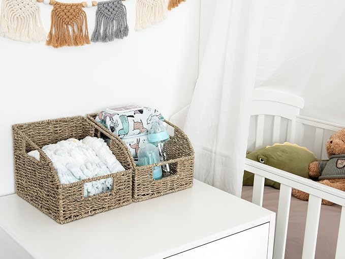 StorageWorks Wicker Baskets for Organizing, Pantry Organizers and Storage - Image 7