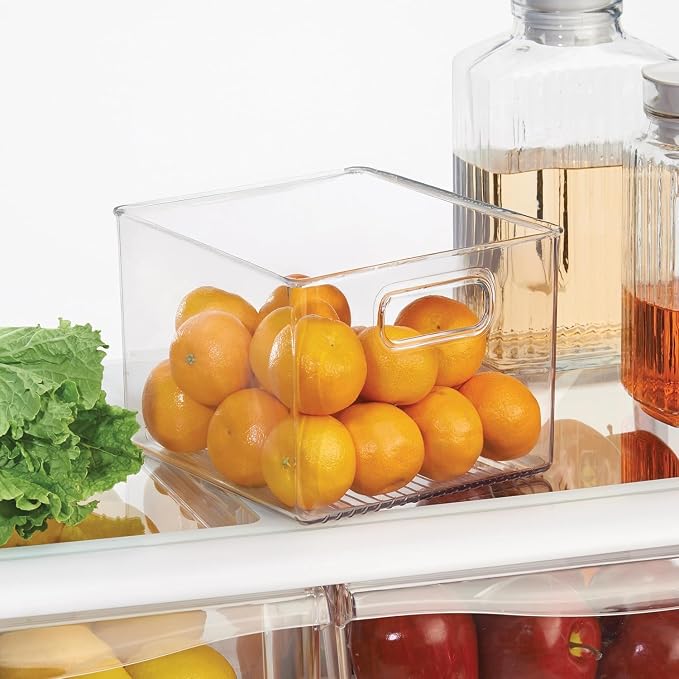 4-Pack Clear Plastic Storage Bins - Image 8