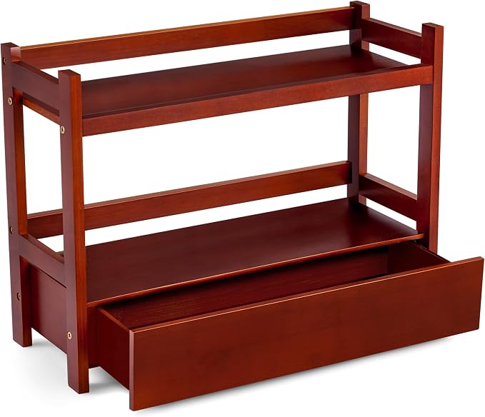 Sorbus Bamboo Bathroom Counter Organizer – 2-Tier Shelf by Sorbus
