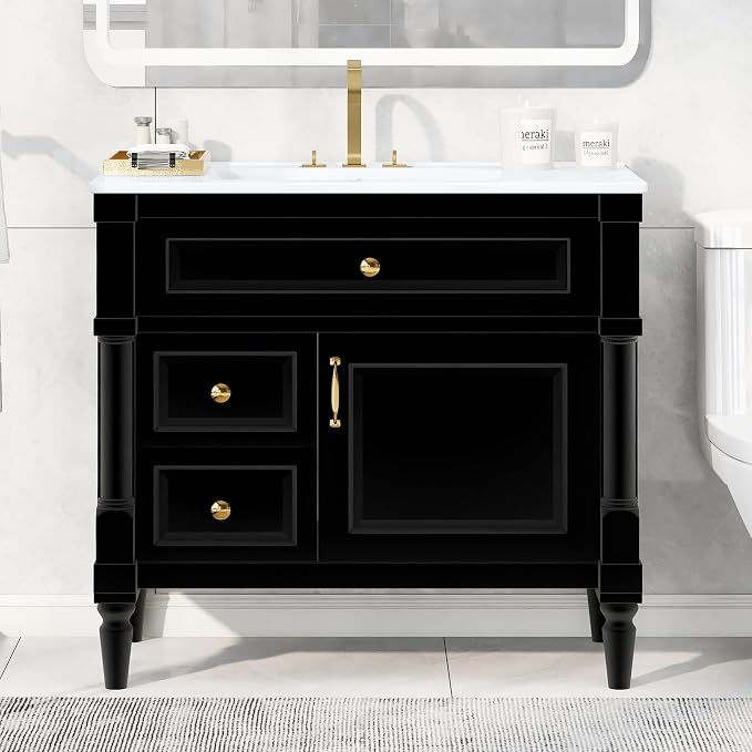 Harper & Bright Designs 36" Bathroom Vanity - Image 3