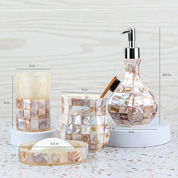 Milano Bathroom Accessories Set - Image 6
