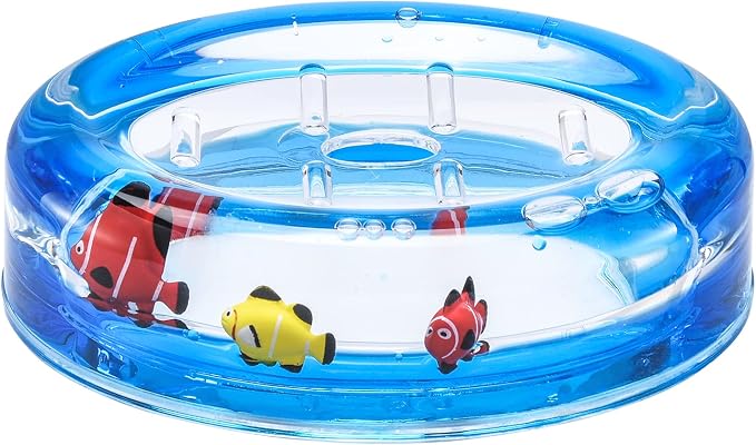 Locco Decor 4 Piece Acrylic Liquid 4D Floating Motion Bathroom Vanity Accessory - Image 5