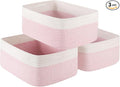 Storage Baskets for Organizing 3 Pack, Woven Baskets for Shelves, Closet by OIASKET
