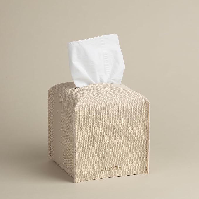 OLETHA Square Tissue Box Cover by OLETHAD%C3%A9cor