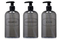 Bottiful Home-16 oz Shampoo, Conditioner, Wash Refillable Empty Plastic Pump by BottifulHome