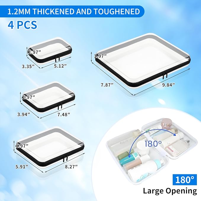Clear PET Plastic Storage Boxes - Image 2
